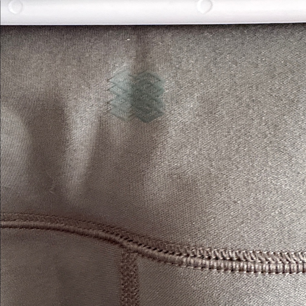 FLX High-Waist Olive Green Active Pants - Picture 6 of 7